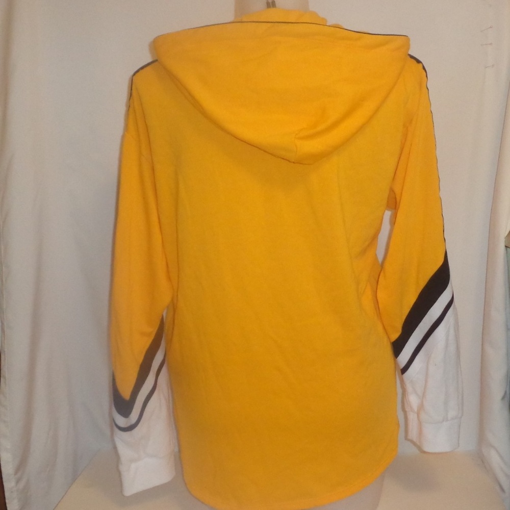 VS Pink L Hoodie Sweatshirt Pullover Bling Tunic - Picture 4 of 5